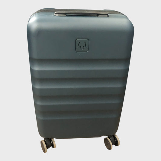 Antler Icon Stripe Hard Suitcase Set - Cabin, Medium & Large - Indigo Blue