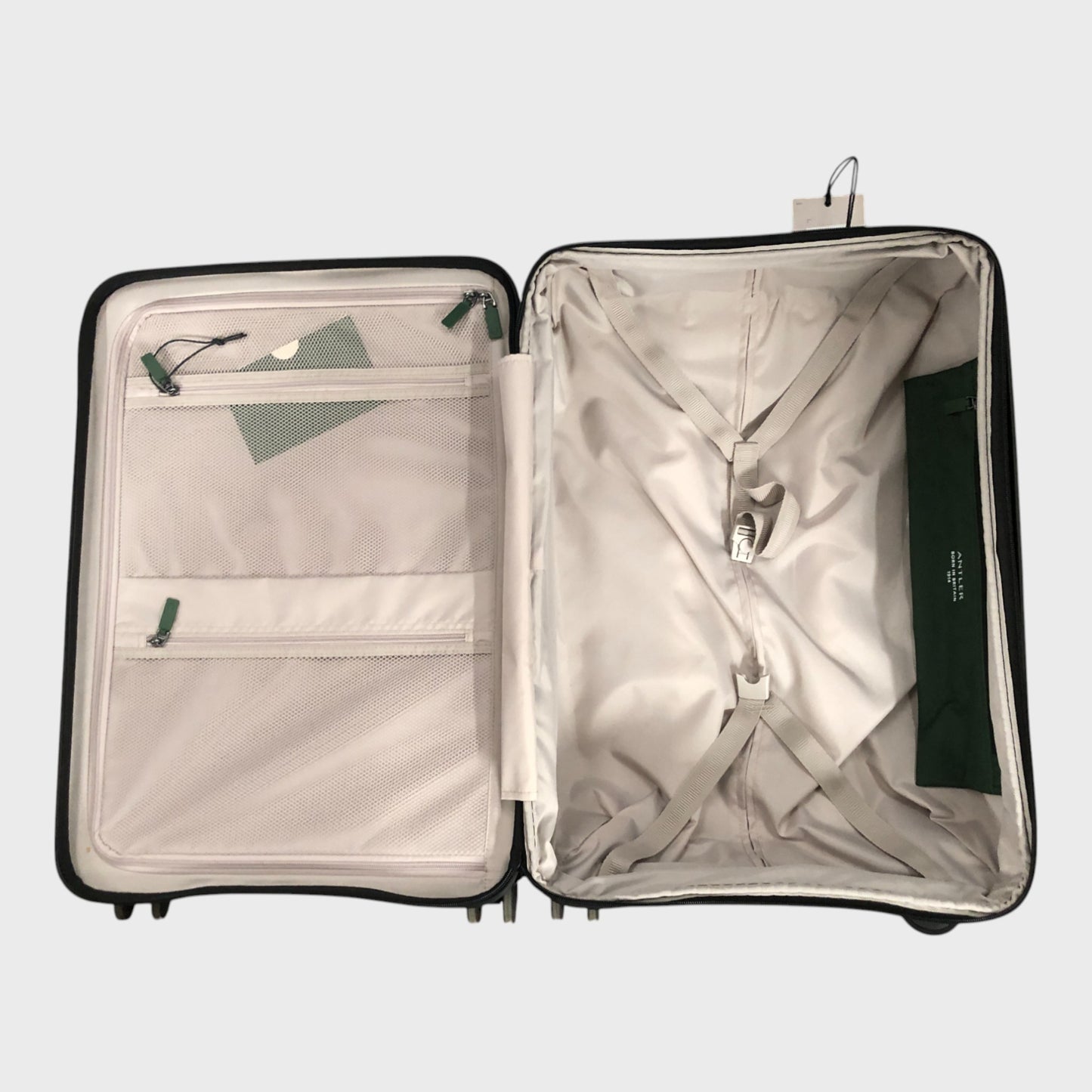 Antler Icon Stripe Hard Suitcase Set - Cabin, Medium & Large - Indigo Blue