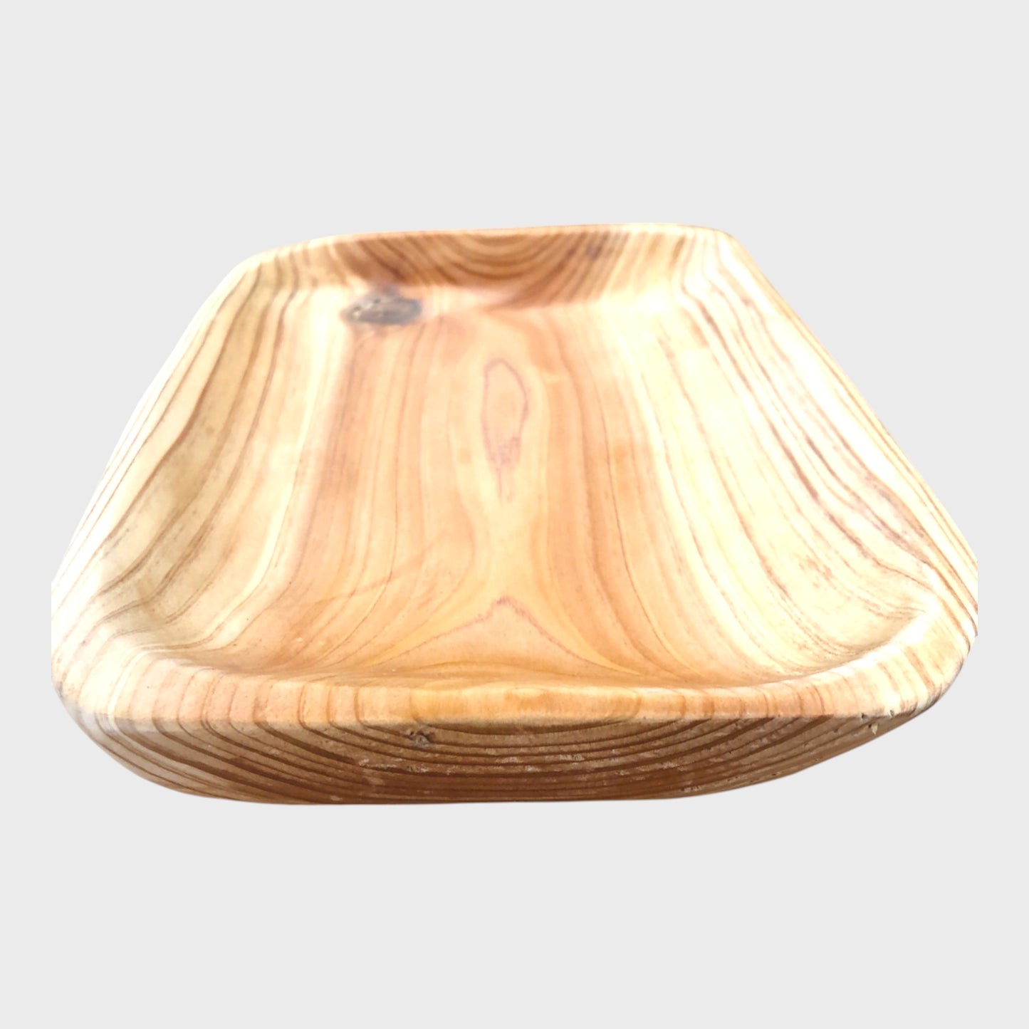 Handmade Rustic Wooden Serving Dish