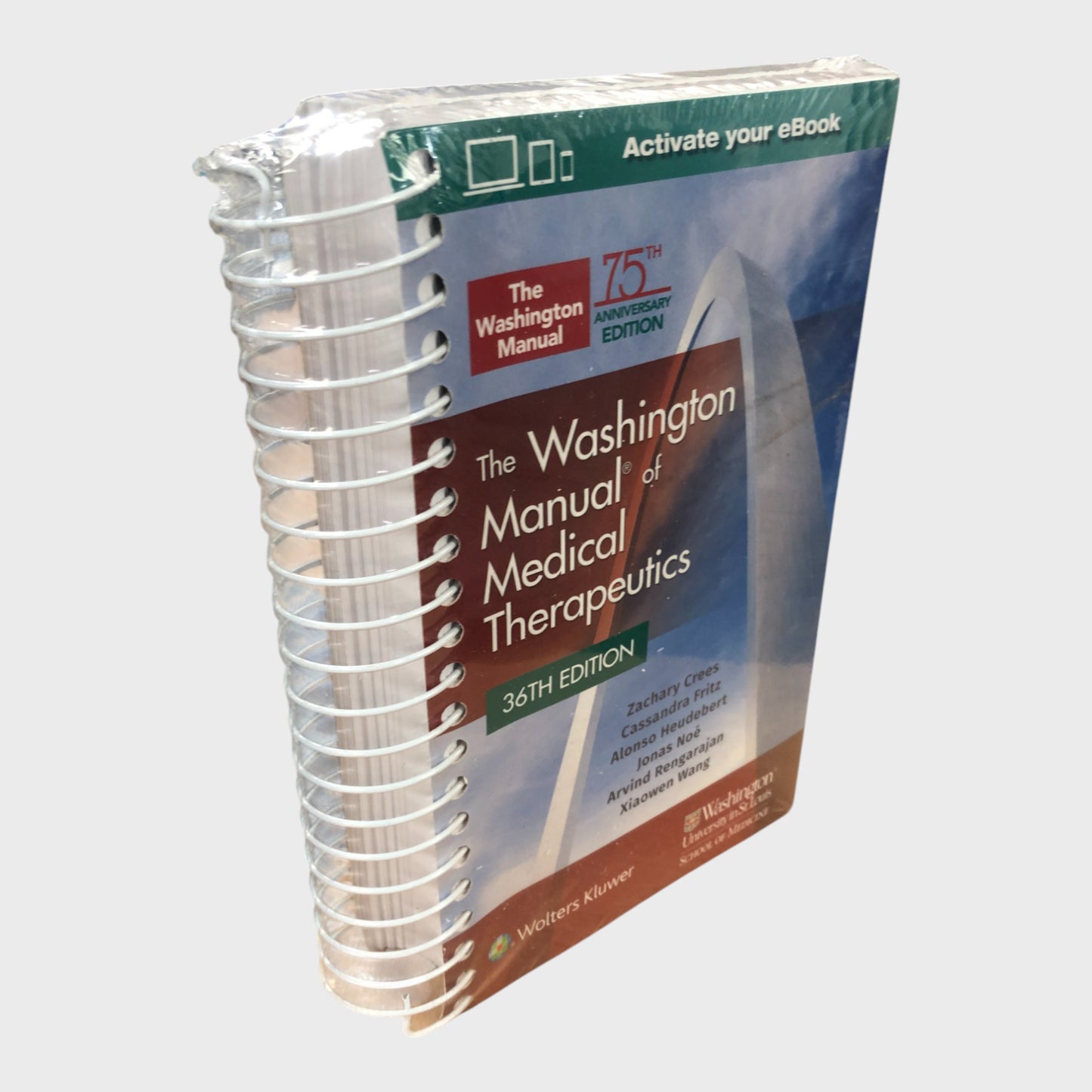The Washington Manual of Medical Therapeutics - 36th ED - Spiral - New/Sealed