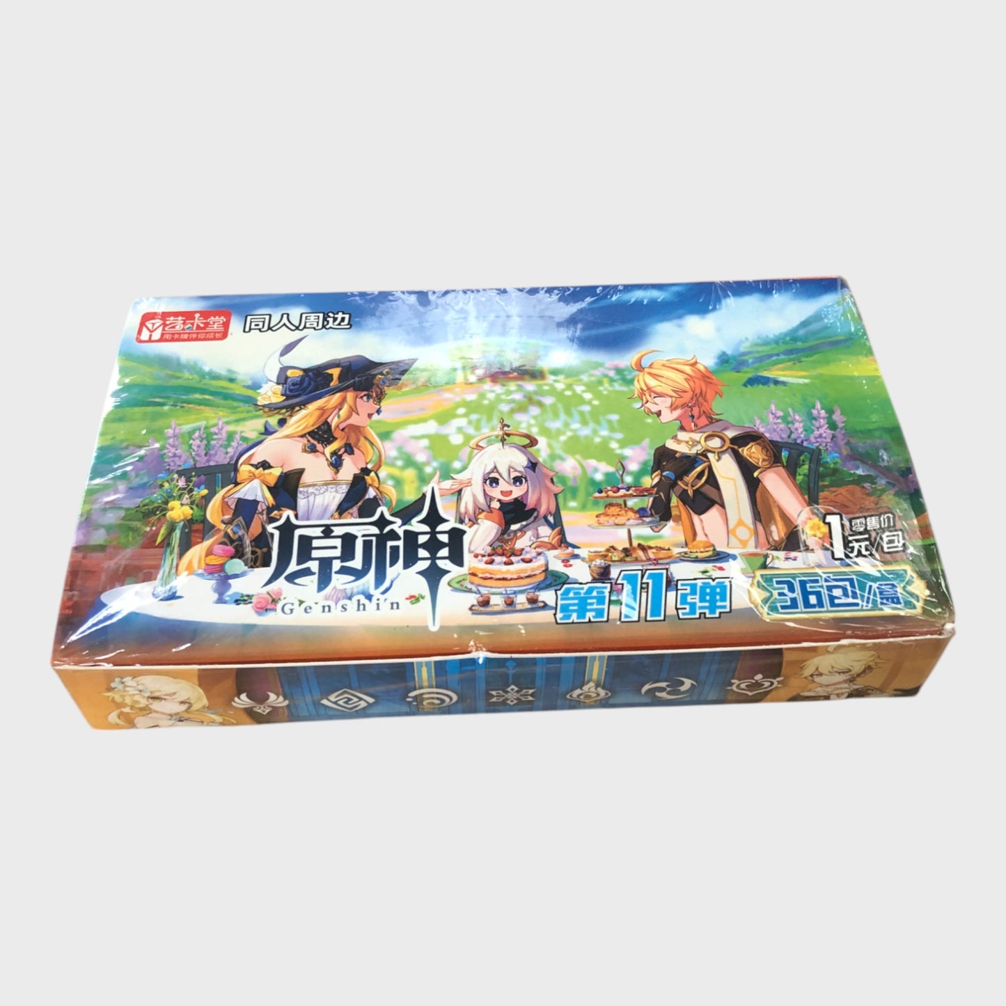 Genshin Impact Collector Cards Trading Box - 36 Packs - New/Sealed