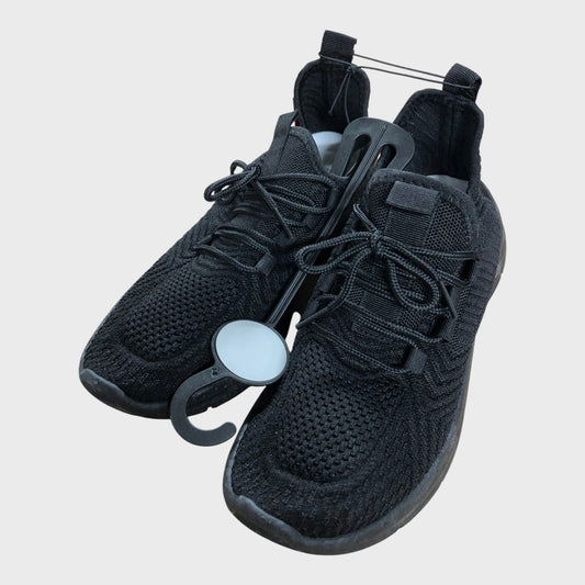 Women's Black Trainers Low Top Athletic Lightweight