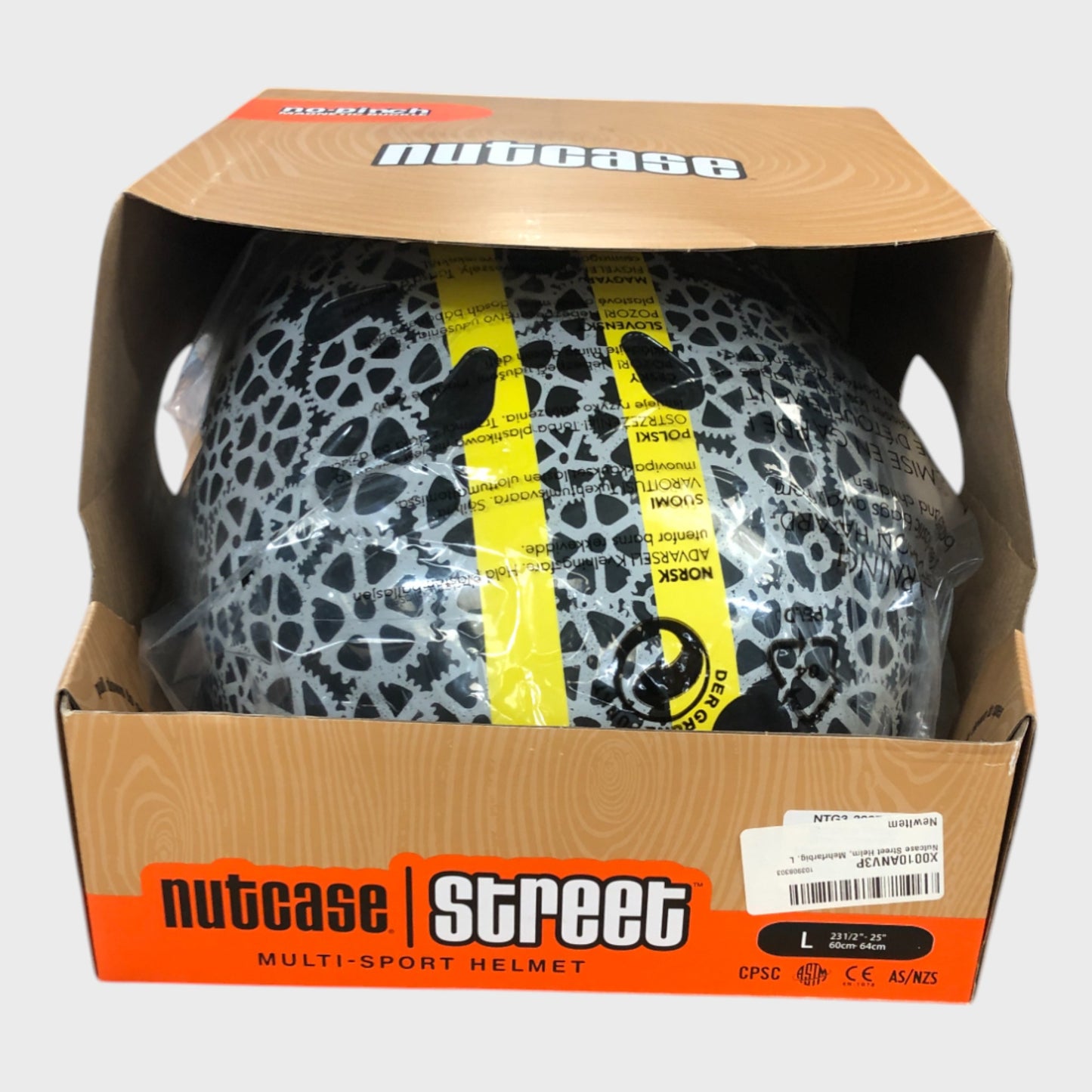 Nutcase Street Multi-Sport Helmet - Large - Gears Design