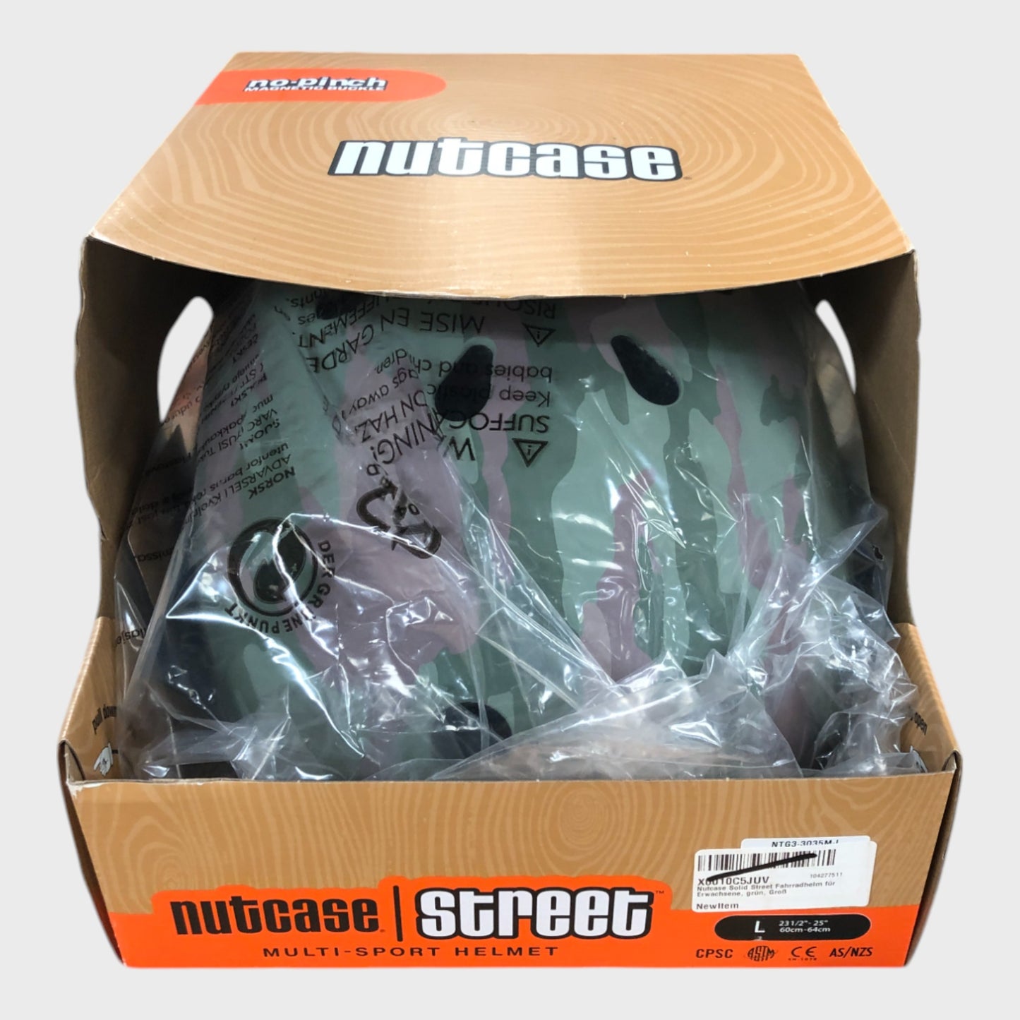 Nutcase Street Multi-Sport Helmet - Large - Camo Design