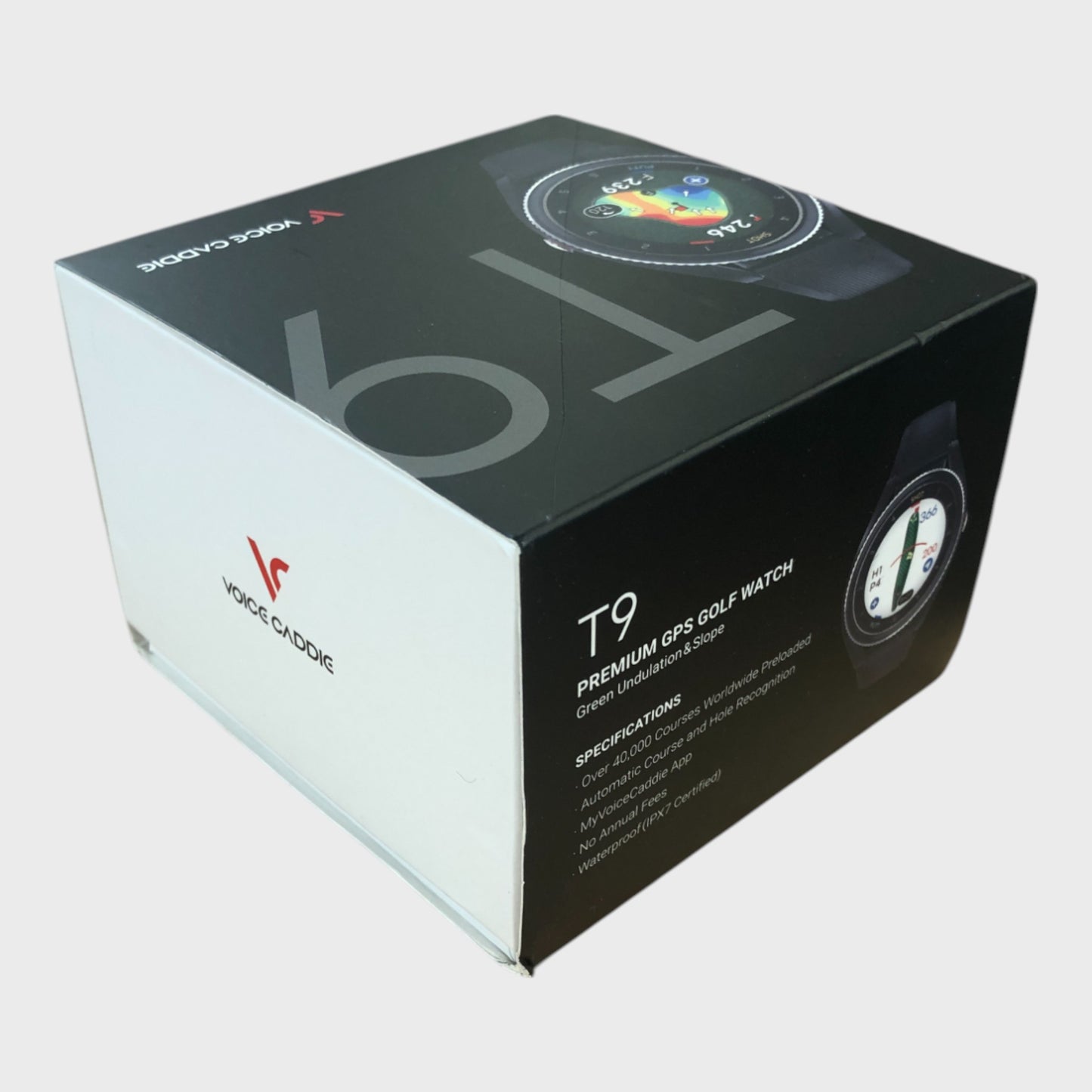 Voice Caddie T9 Golf GPS Watch - Black