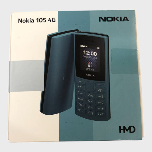 Nokia 105 4G Mobile Phone - Charcoal - New/Unlocked