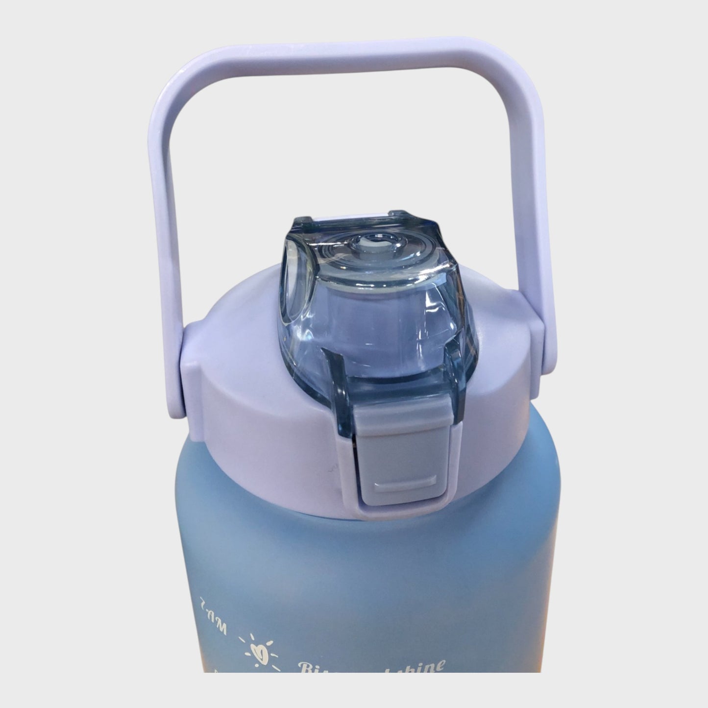 Assorted Gradient Coloured 2 Litre Water Bottle With Carry Handle