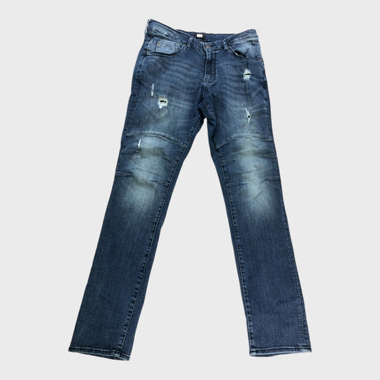 883 Police Slim Fit Jeans - Size Waist 34"