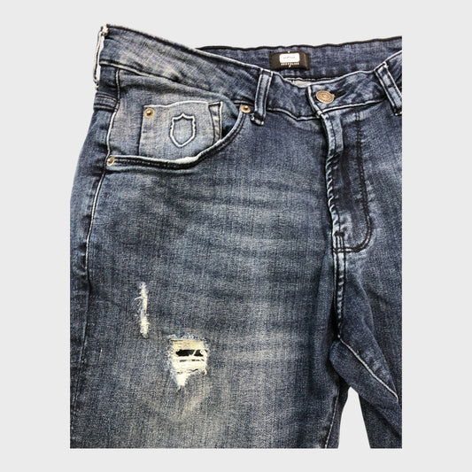 883 Police Slim Fit Jeans - Size Waist 34"