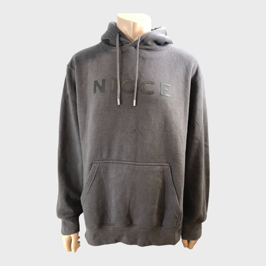 Nicce Dark Grey Hoodie - Size XL