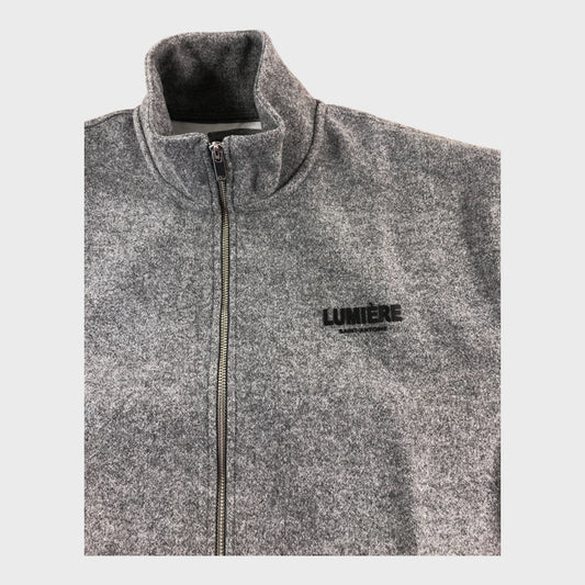 River Island Grey Zip Up Sweatshirt