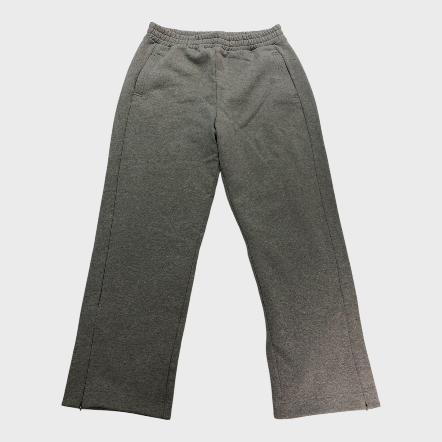 Branded Grey Marl Tapered Joggers - Size 16