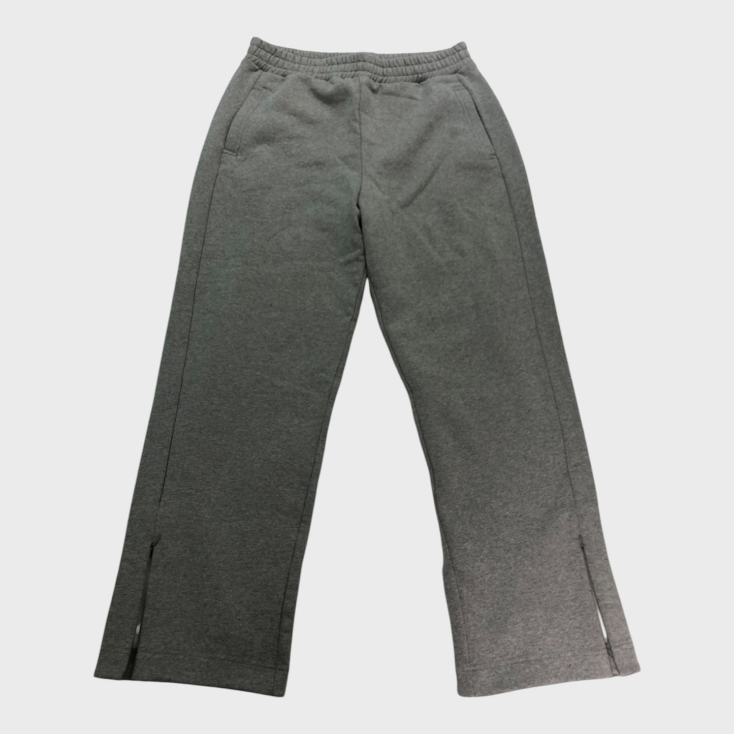 Branded Grey Marl Tapered Joggers - Size 16