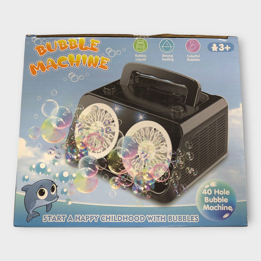 Portable Bubble Machine for Kids Parties and Fun