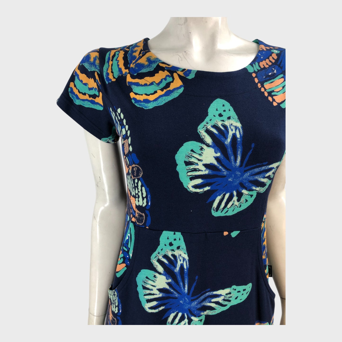 Branded Printed Maxi Dress - Size 10