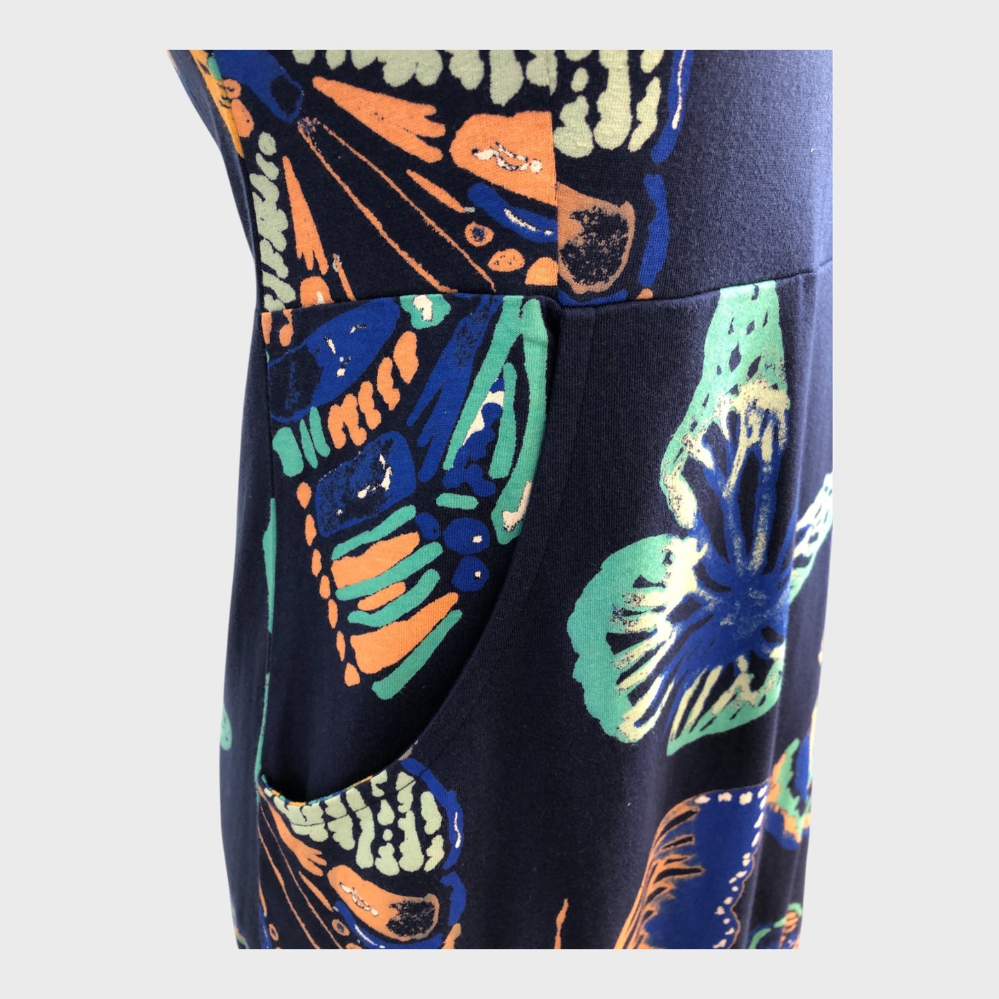 Branded Printed Maxi Dress - Size 10