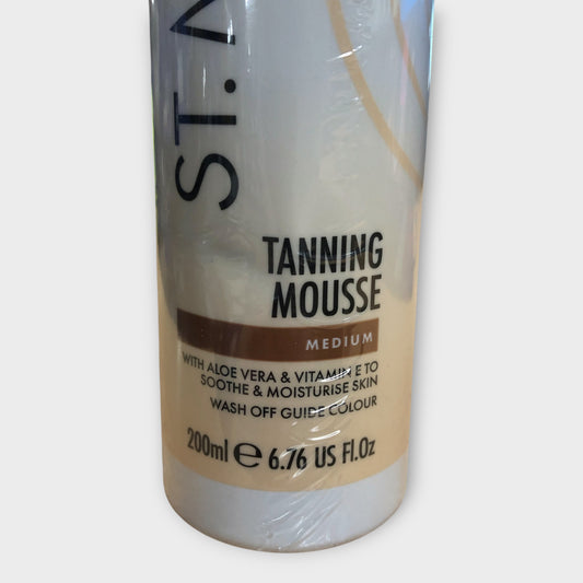 ST. MORIZ Professional Tanning Mousse Medium 200ml Aloe Vera Vitamin E