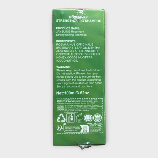 JAYSUING Rosemary Strengthening Shampoo 100ml Hair Growth Repair