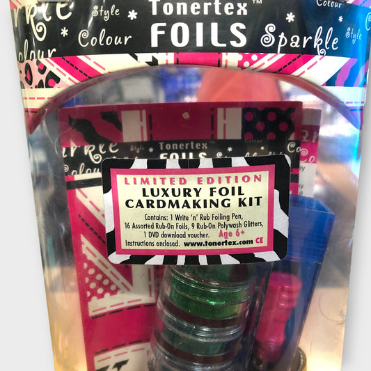 TONERTEX Luxury Foil Cardmaking Kit Limited Edition Craft Set