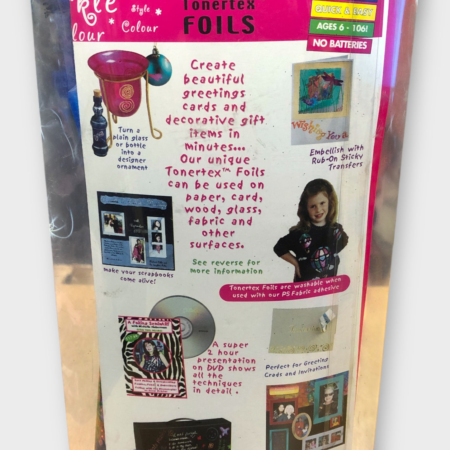 TONERTEX Luxury Foil Cardmaking Kit Limited Edition Craft Set