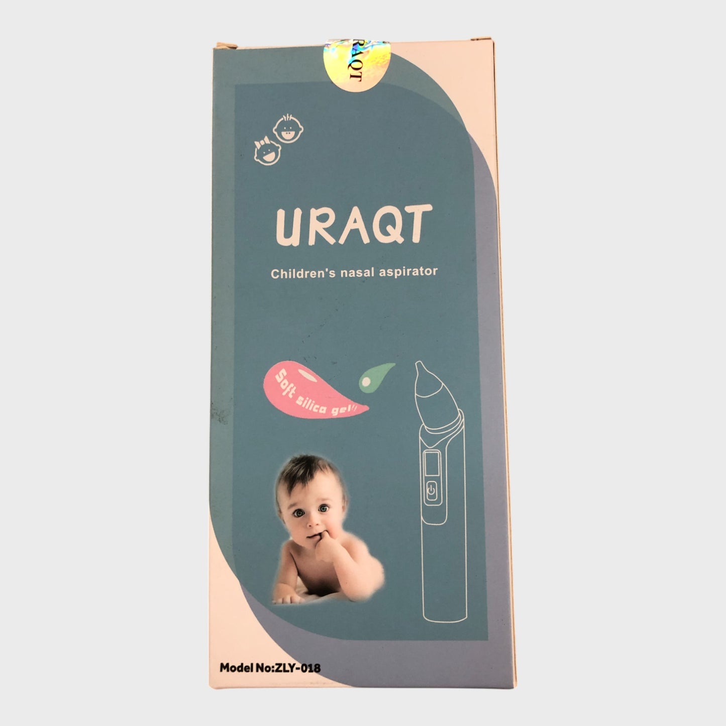 URAQT Children's Nasal Aspirator Soft Silicone Rechargeable Model ZLY-018