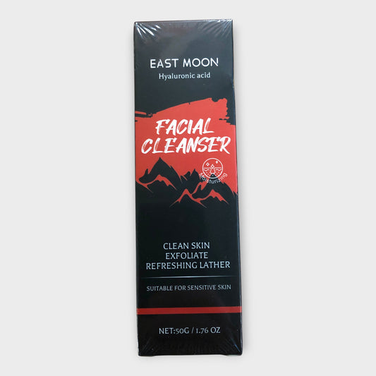 EAST MOON Men's Body Wash Facial Cleanser Moisturiser Set