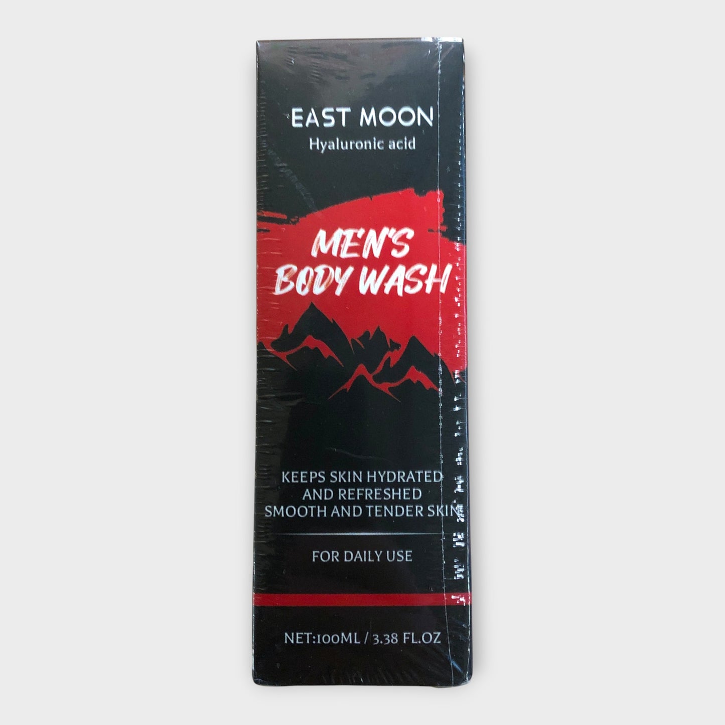 EAST MOON Men's Body Wash Facial Cleanser Moisturiser Set