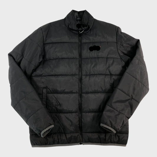 Branded Black Insulated Jacket - Size Medium