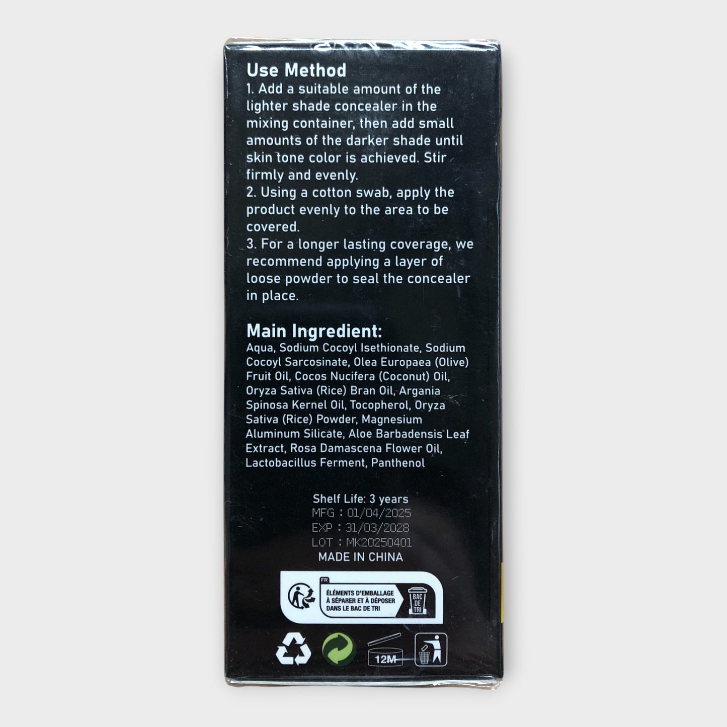 BIO-DIMOT Tattoo Concealer Set Full Coverage Waterproof 20ml