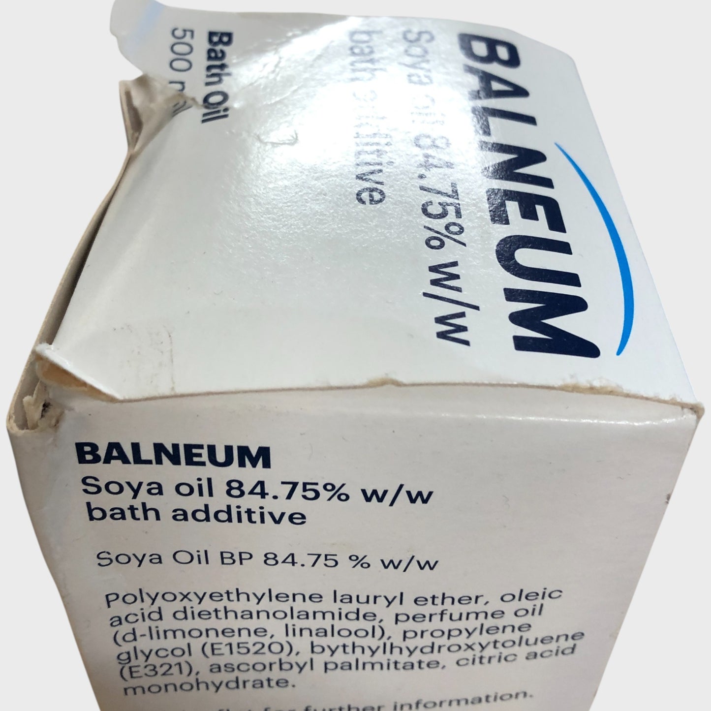 Balneum  Soya Oil 84.75% Bath Oil - 500ml