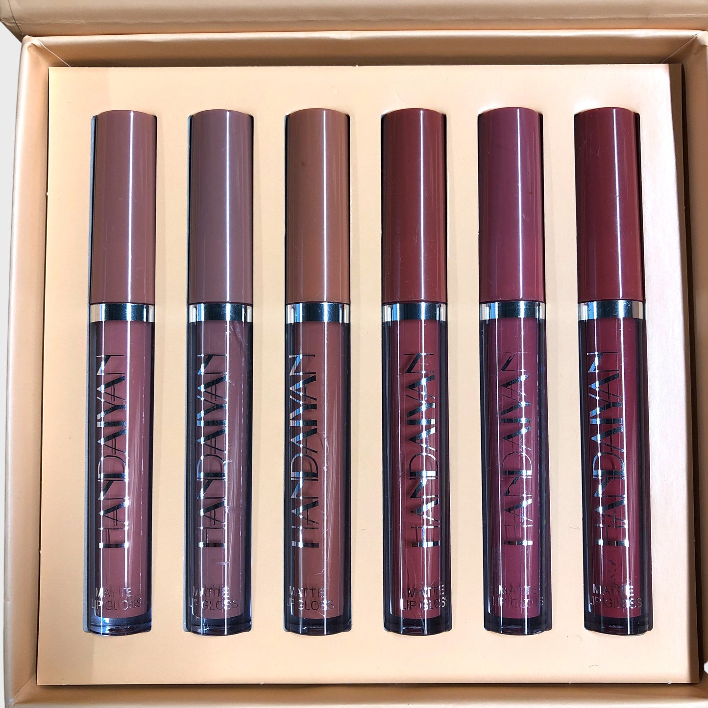 HANDAIYAN Matte Liquid Lipstick Set of 6 Long Lasting Waterproof Makeup