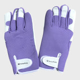 NICKY PICKY Gardening Gloves Purple and White Hand Protection