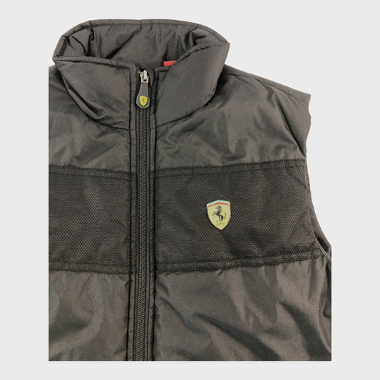 Scuderia Ferrari Black Gilet - Size Small
