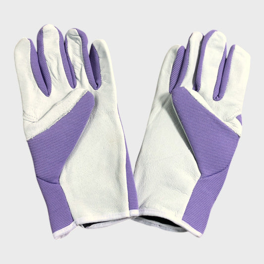 NICKY PICKY Gardening Gloves Purple and White Hand Protection