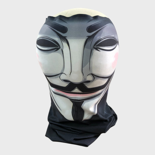 Halloween GUY FAWKES Anonymous Full Mask Unisex Costume Accessory