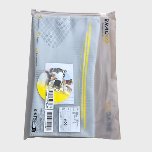 Compression Sleeve Pair Grey Elastic Knee Support for Sports