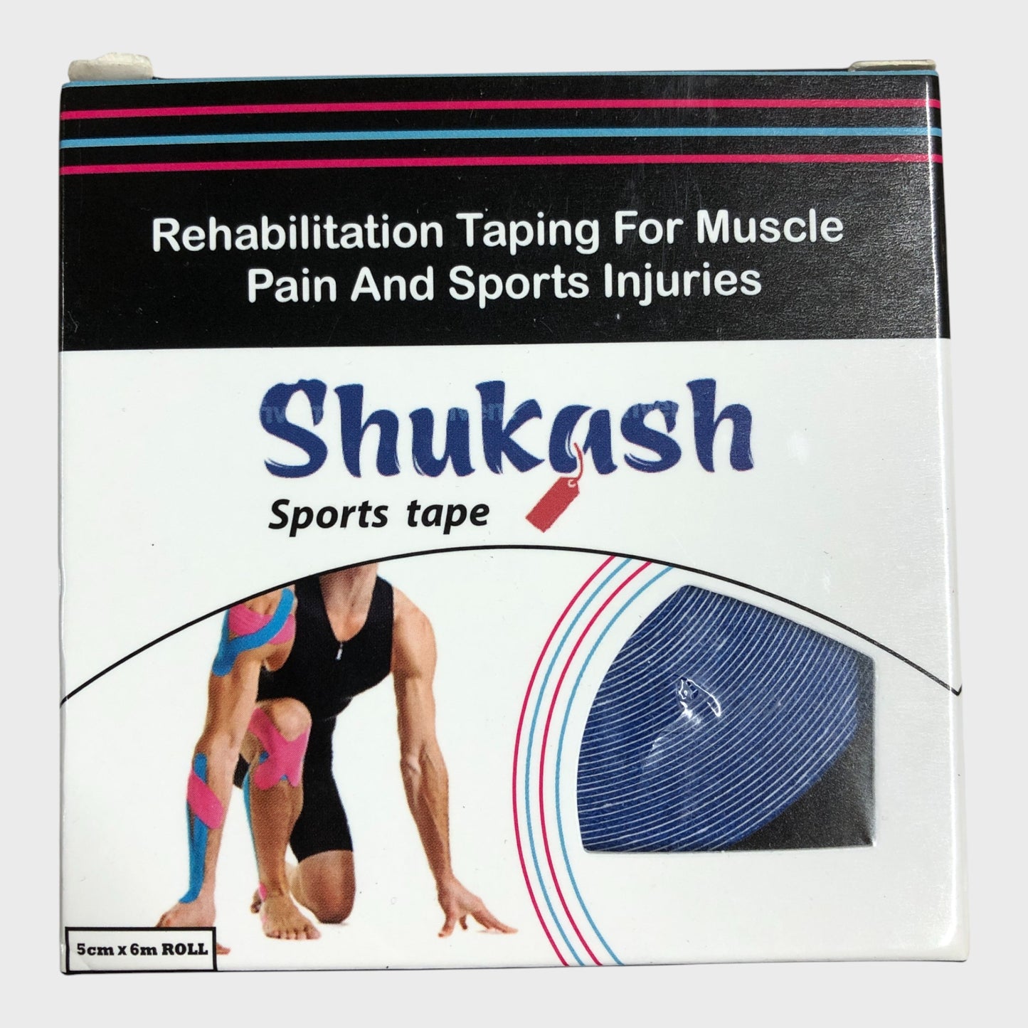 Shukash Kinesiology Tape 5cm x 6m