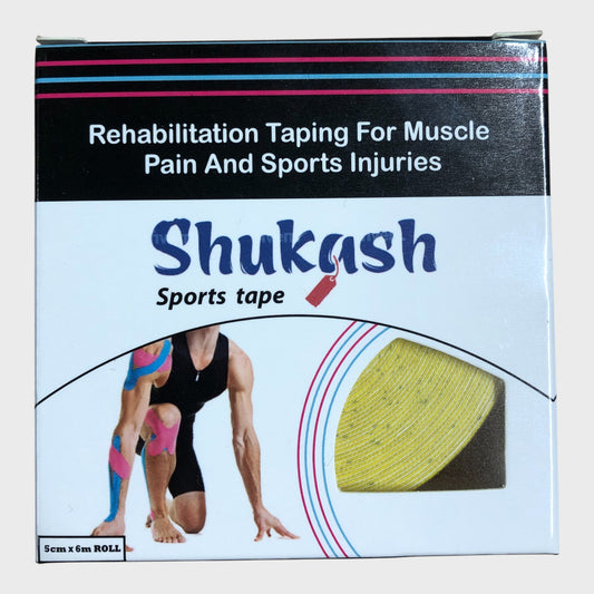 Shukash Kinesiology Tape 5cm x 6m