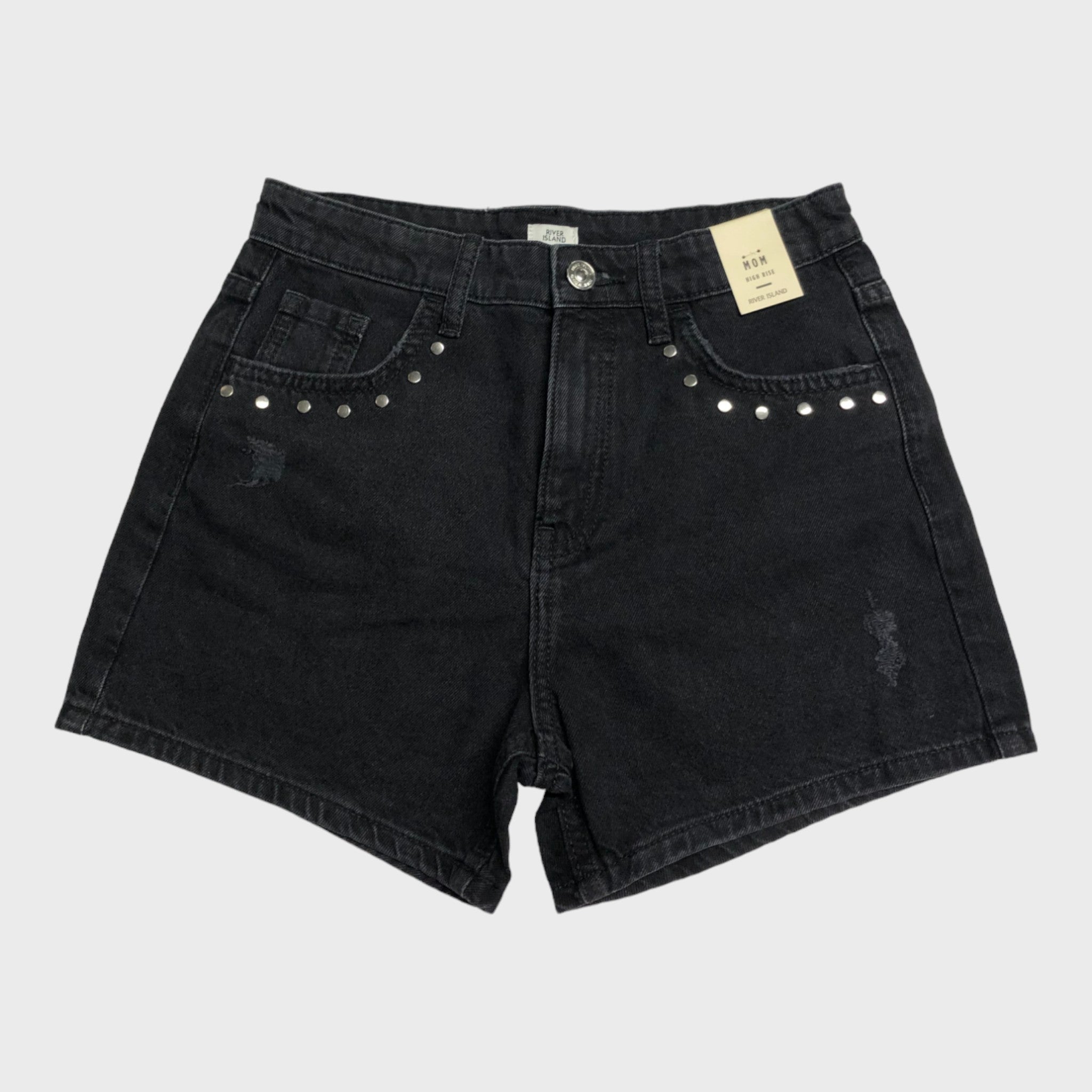 Black 2024 Denim Shorts