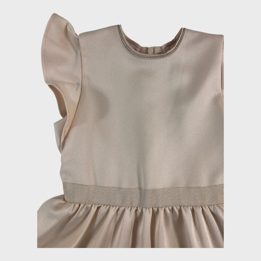 Branded Ivory Fit and Flare Dress - 4-5 Years