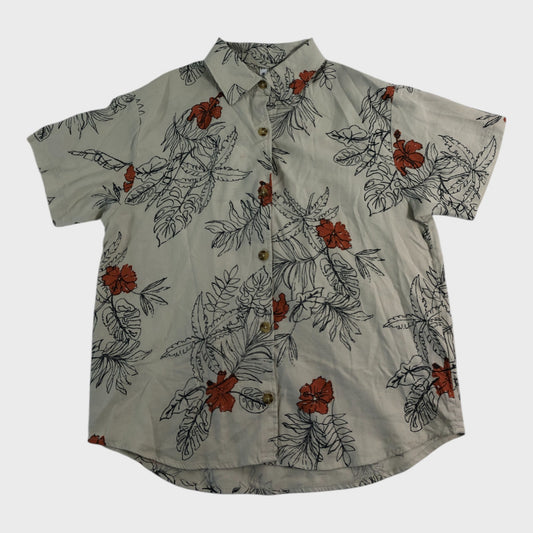 RVCA Tropical Printed Shirt - Size Medium