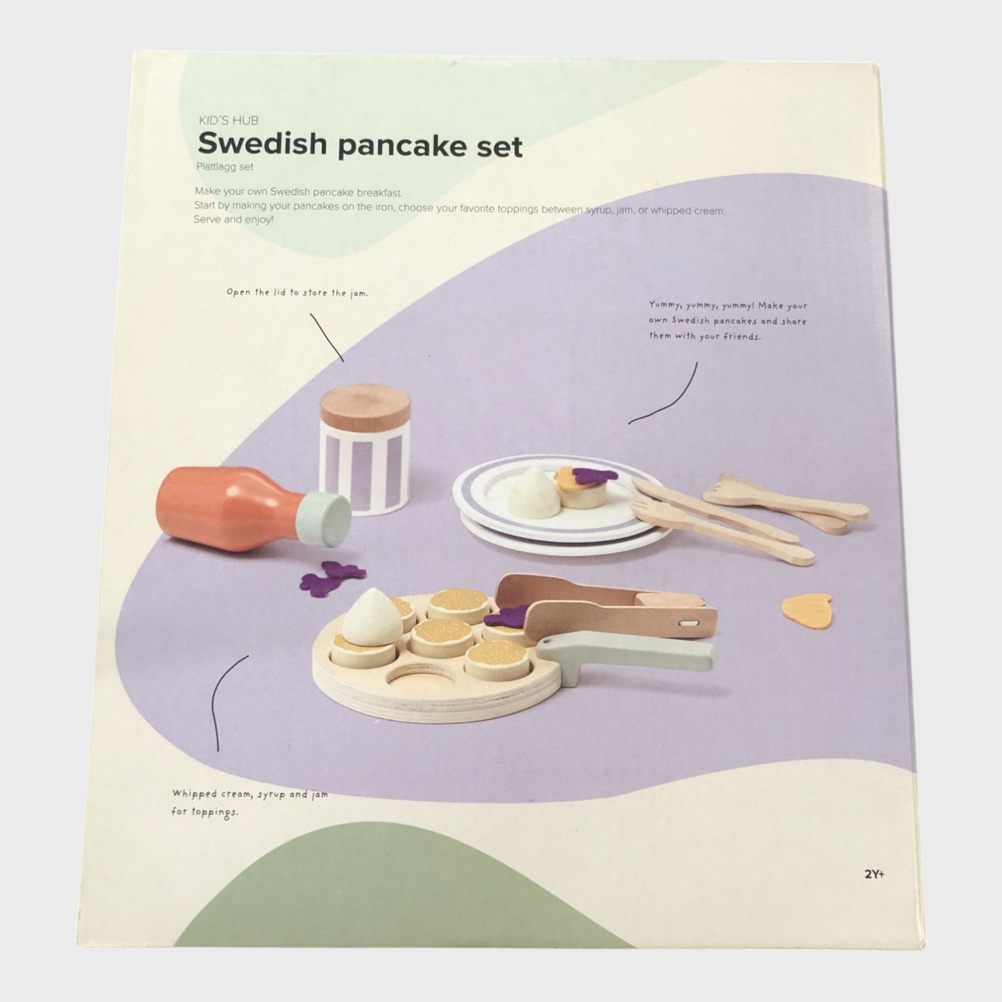 Kid's Concept Wooden Swedish Pancake Kitchen Toy