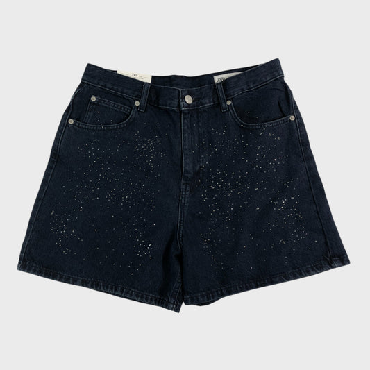 Zara Sparkly Bermuda Shorts - Size 12