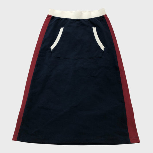Tommy Hilfiger Navy Midi Skirt - 8 Years