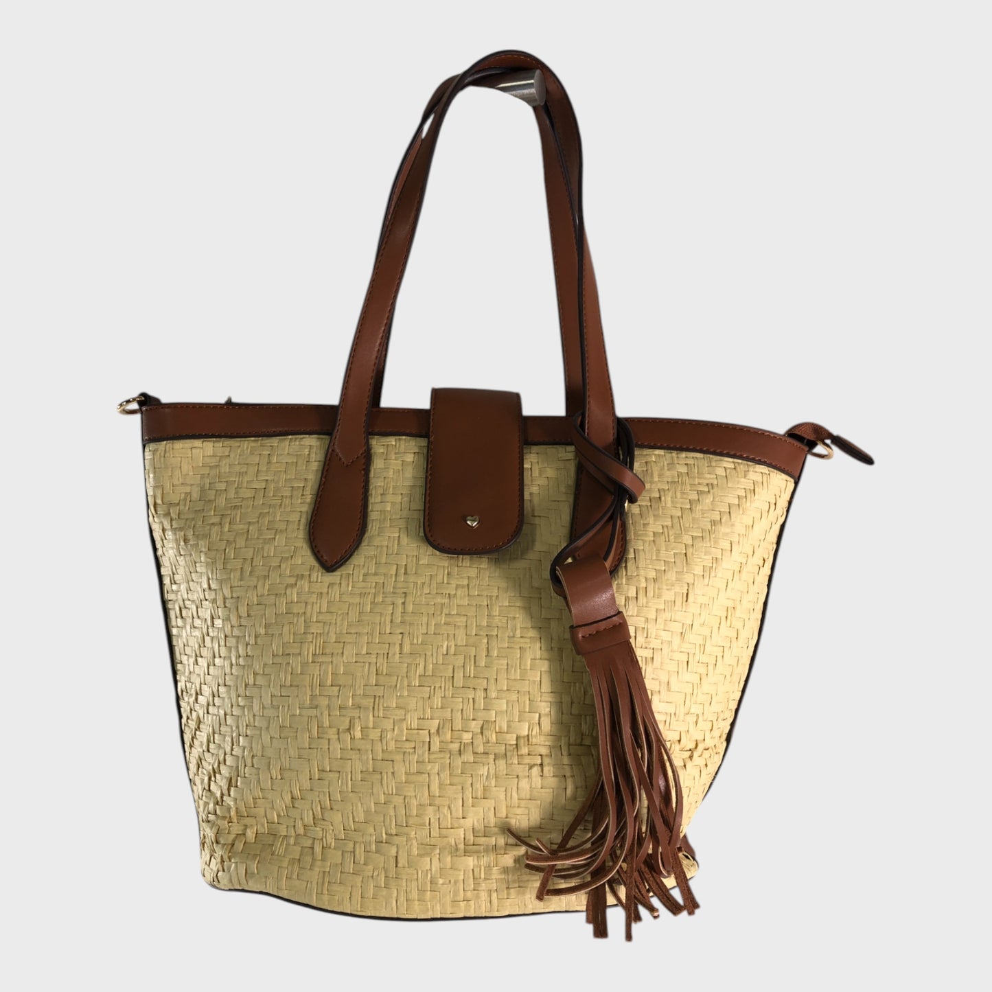 Johnny Loves Rosie Woven Tote Bag