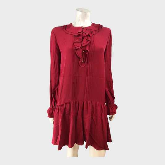 Branded Red Dress - Size 8