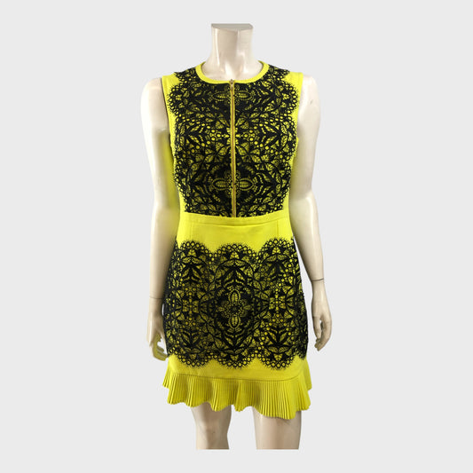 Branded Neon Lace Dress - Size 10