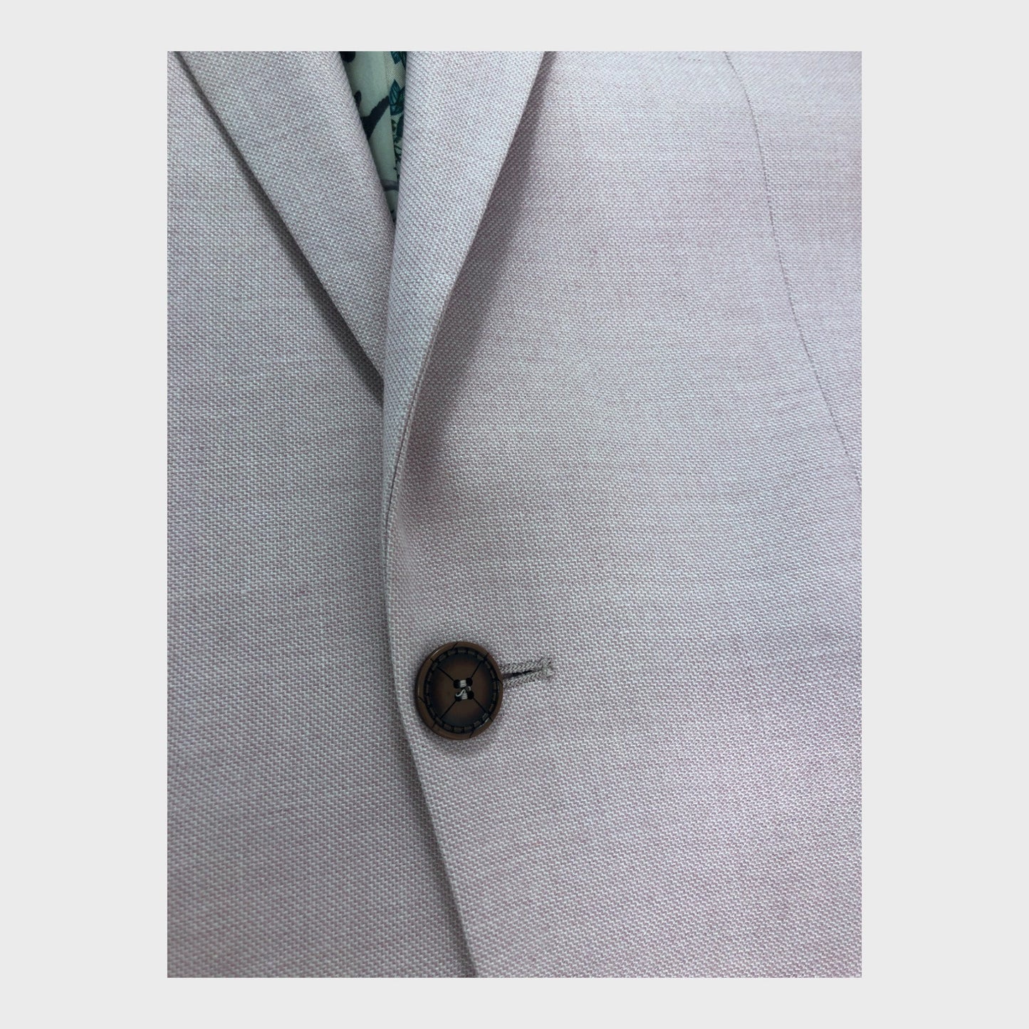 ANTIQUE ROGUE Blazer Men's Pink Polyester Blend