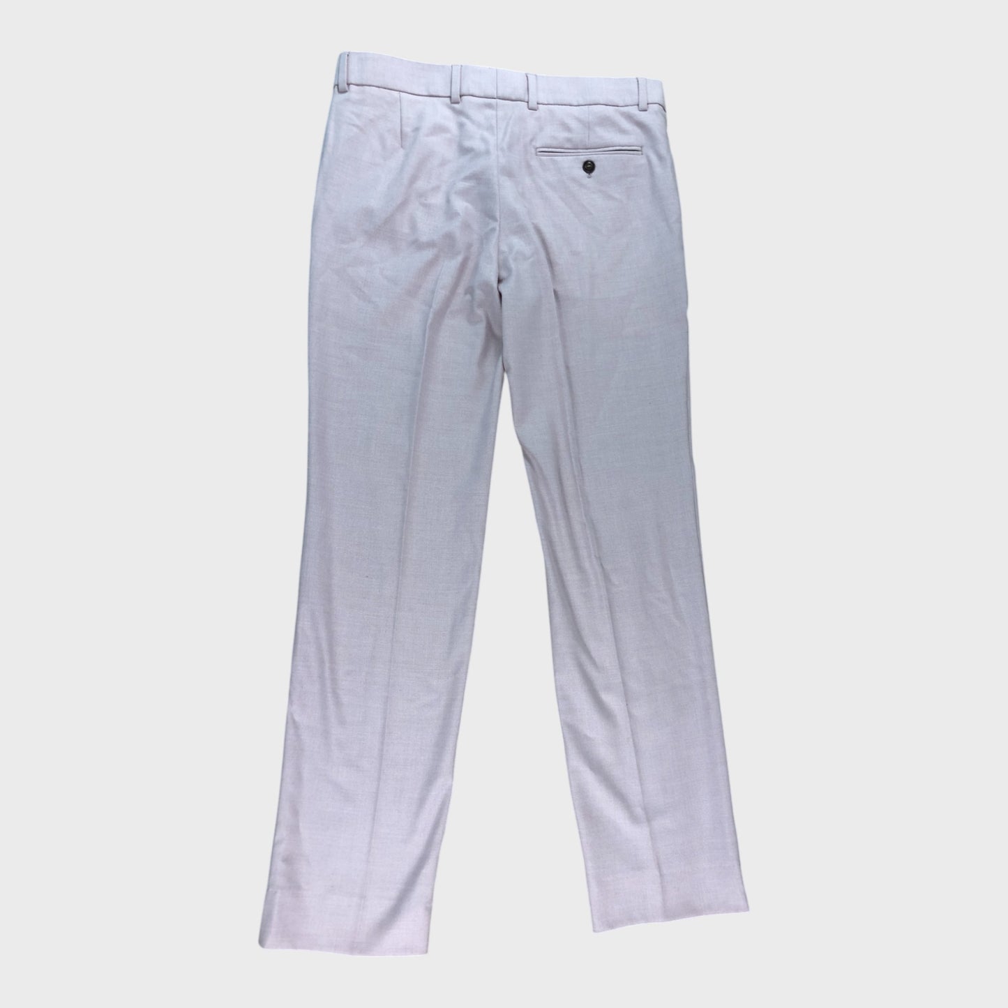 ANTIQUE ROGUE Smart Trousers Men’s Pink Polyester Viscose Blend