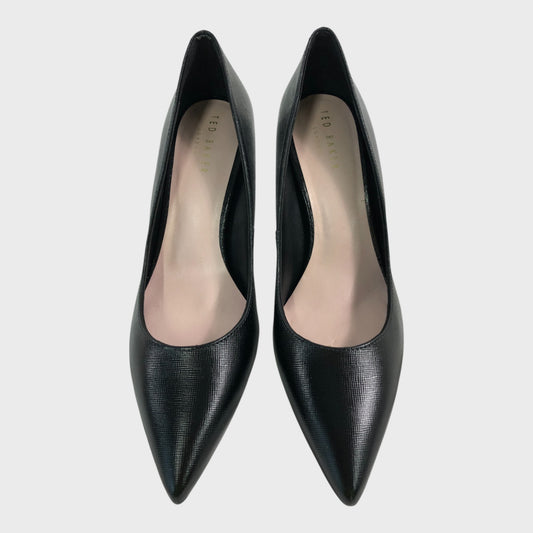 Ted Baker Leather Court Heels - Size UK 4